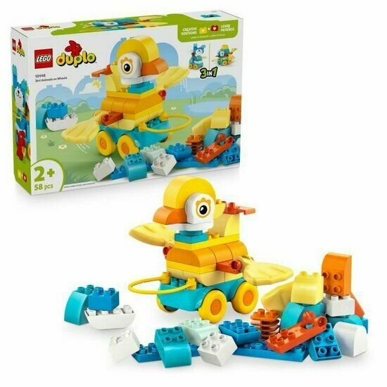 DUPLO 10448 3-in-1 Animals on Wheels