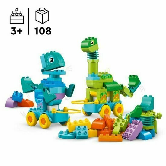 DUPLO 10451 3-in-1 Dinosaurs on Wheels