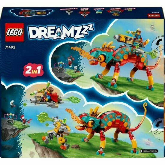 LEGO 71492 Mateo's Fire Chameleon