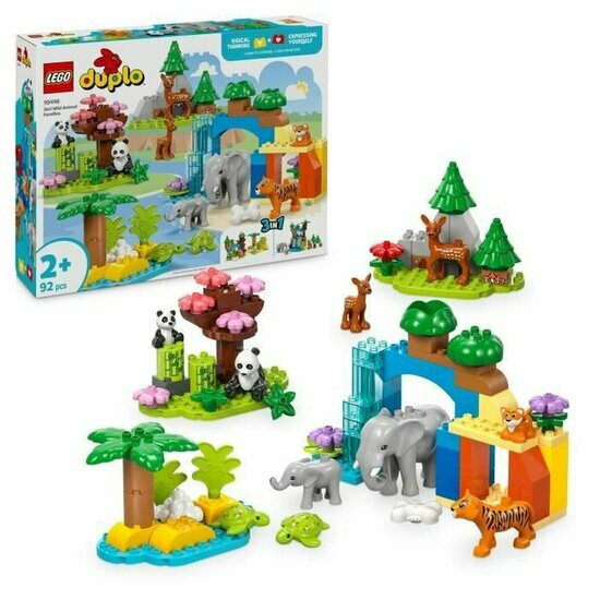 DUPLO 10446 3-in-1 Wild Animals Families