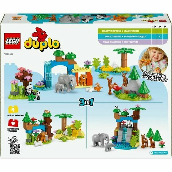 DUPLO 10446 3-in-1 Wild Animals Families