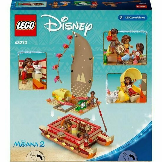 LEGO 43270 Moana's Adventure Canoe