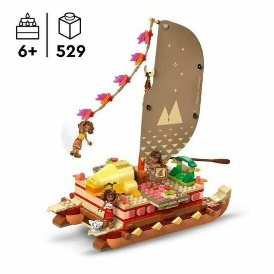 LEGO 43270 Moana's Adventure Canoe