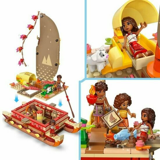 LEGO 43270 Moana's Adventure Canoe