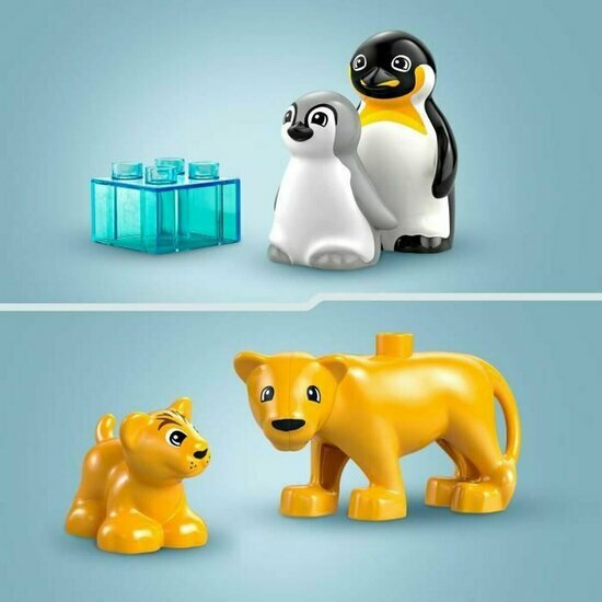 DUPLO 10442 Wild Animal Families: Penguins &amp; Lions