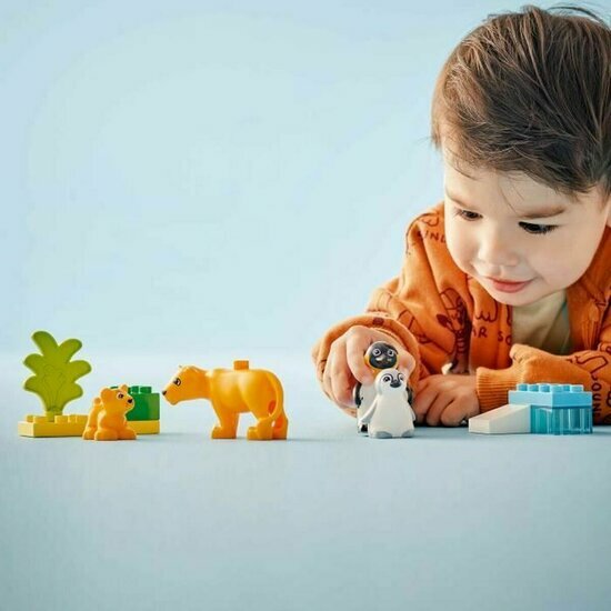 DUPLO 10442 Wild Animal Families: Penguins &amp; Lions