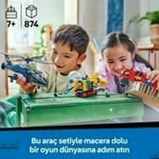 LEGO 60462 Helicopter, Fire Truck and Submarine Remix