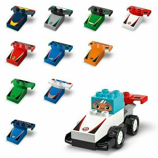 DUPLO 10445 F1 Team Race Cars &amp; Drivers