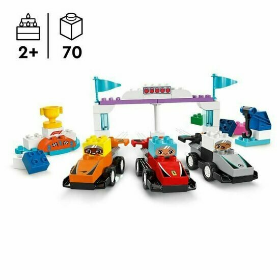 DUPLO 10445 F1 Team Race Cars &amp; Drivers