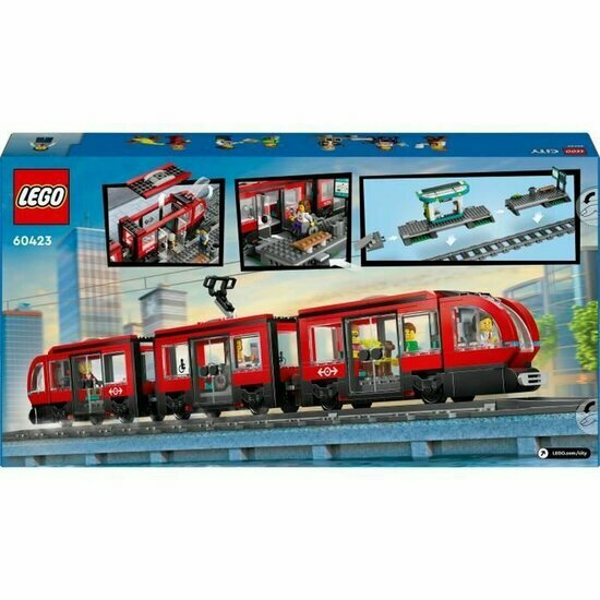 LEGO 60423 Downtown Streetcar and Station
