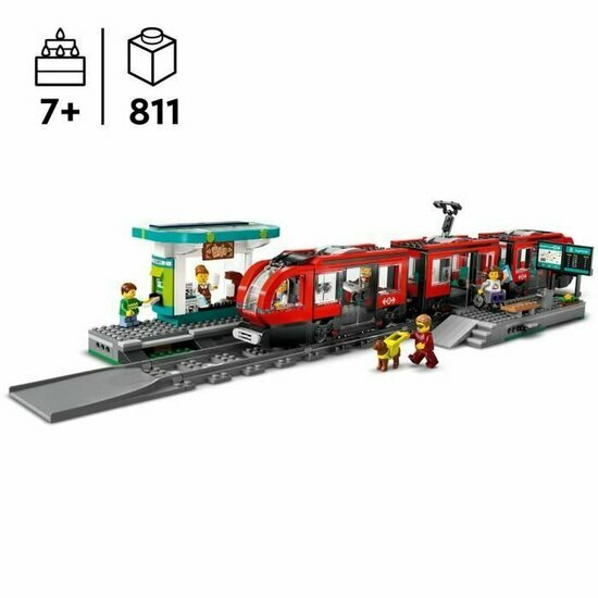 LEGO 60423 Downtown Streetcar and Station