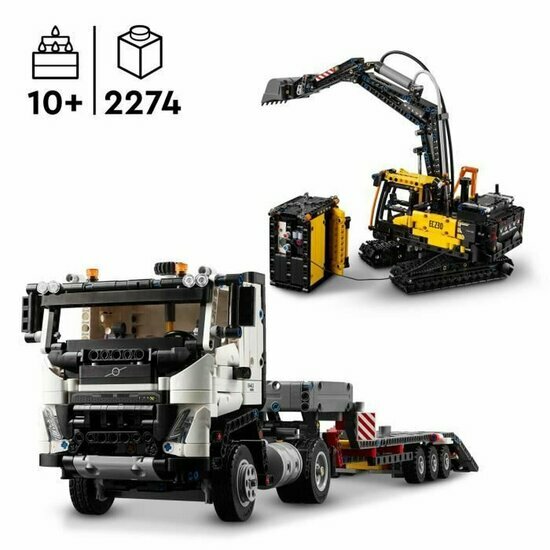 LEGO 42175 Volvo FMX Truck &amp; EC230 Electric Excavator