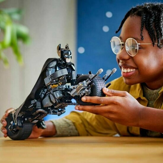 LEGO 76273 Batman Construction Figure and the Bat-Pod Bike