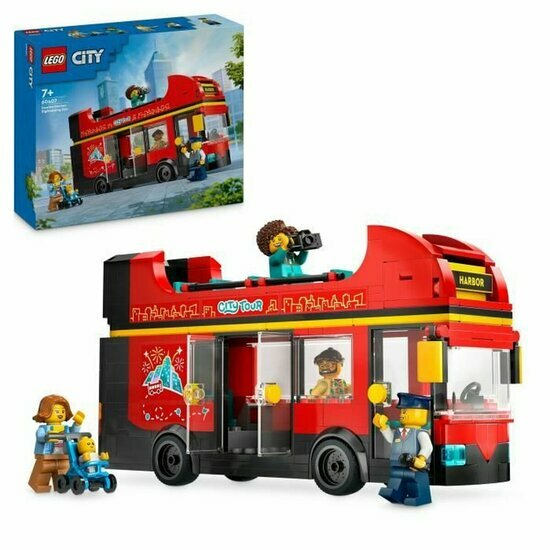 LEGO 60407 Red Double-Decker Sightseeing Bus