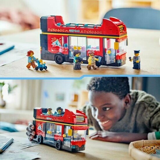 LEGO 60407 Red Double-Decker Sightseeing Bus