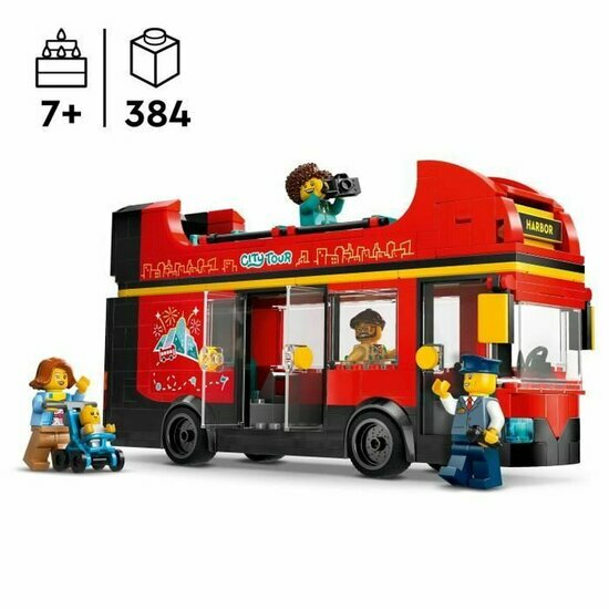 LEGO 60407 Red Double-Decker Sightseeing Bus