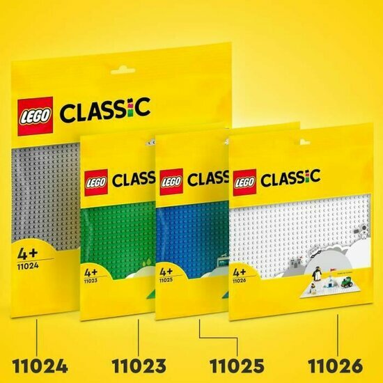 LEGO 11024 Gray Baseplate 48x48