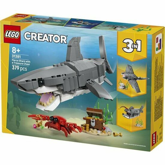 LEGO 31381 Fierce Shark with a Treasure Chest