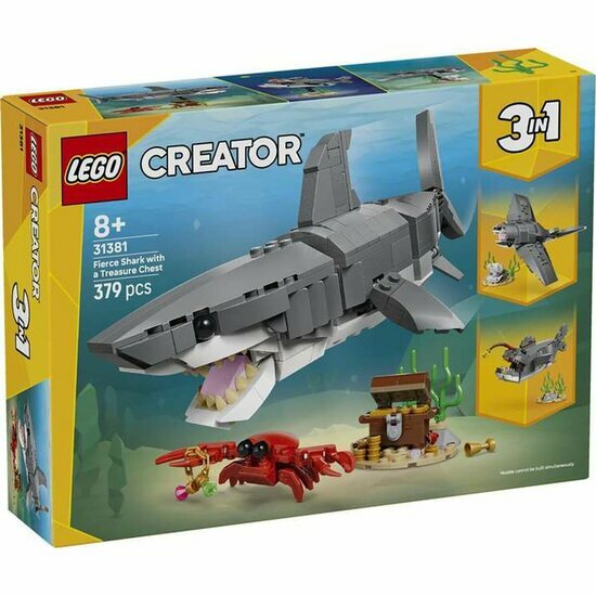 LEGO 31381 Fierce Shark with a Treasure Chest