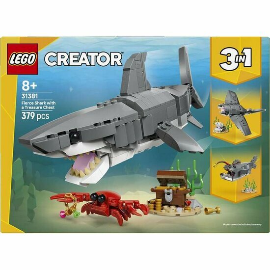 LEGO 31381 Fierce Shark with a Treasure Chest