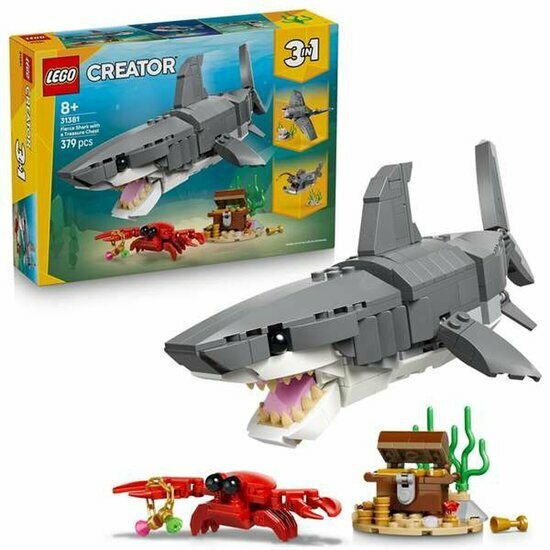 LEGO 31381 Fierce Shark with a Treasure Chest