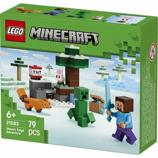 LEGO 21583 Steve&rsquo;s Taiga Adventure