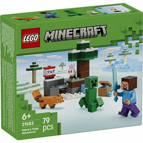 LEGO 21583 Steve&rsquo;s Taiga Adventure