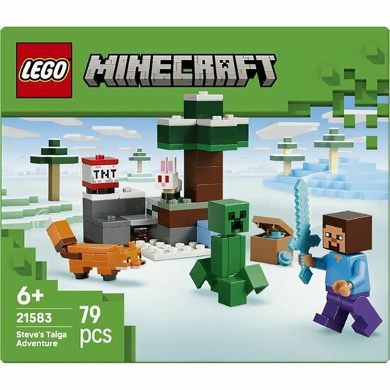 LEGO 21583 Steve&rsquo;s Taiga Adventure
