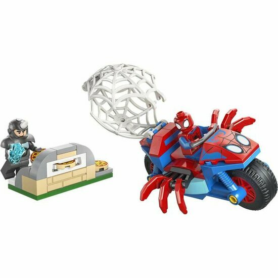 LEGO 11206 Spidey on his Motorcycle vs Rhino