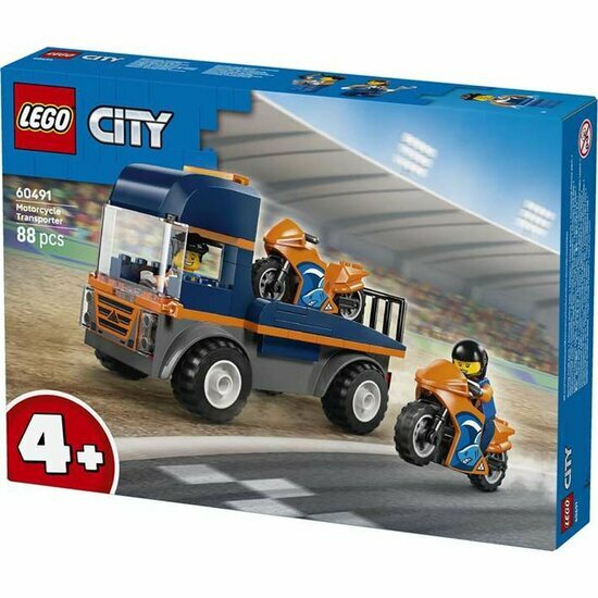 LEGO 60491 Transportwagen voor Motoren (Motorcycle Transporter)
