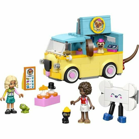 LEGO 42678 Bestelwagen met dierenaccessoires