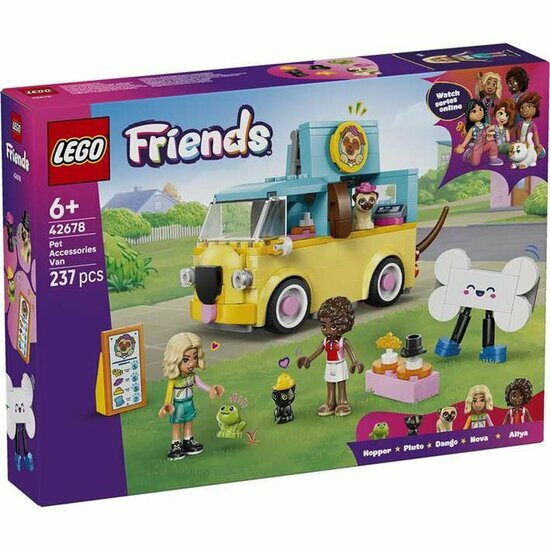 LEGO 42678 Bestelwagen met dierenaccessoires