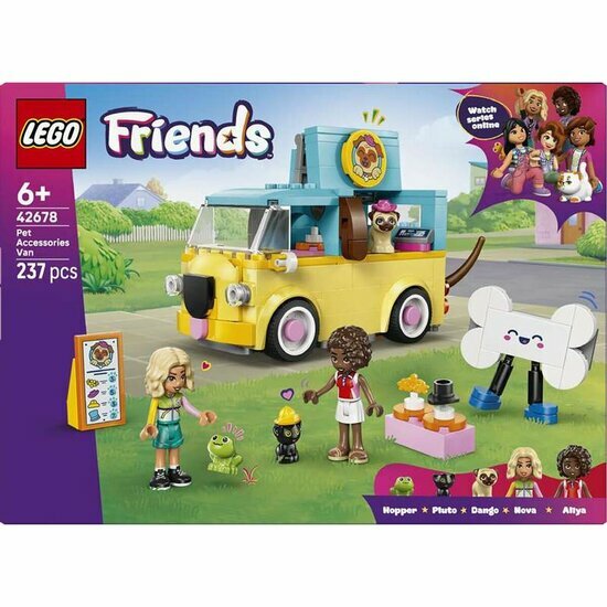 LEGO 42678 Bestelwagen met dierenaccessoires