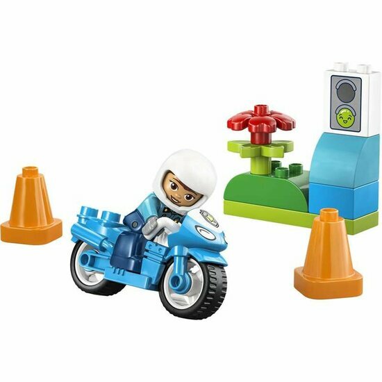 DUPLO 10471 Blauwe Politiemotor
