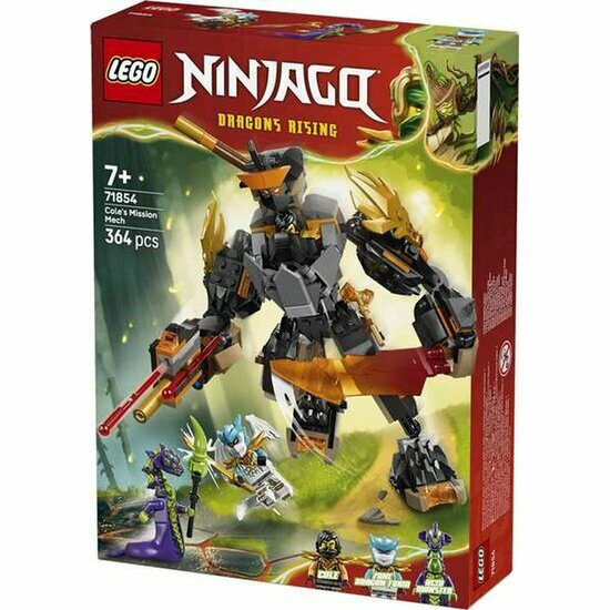 LEGO 71854 Cole's Missiemecha en Draak Zane