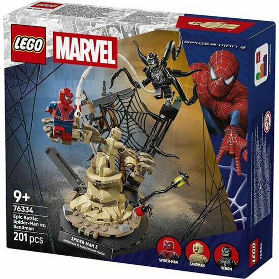 LEGO 76334 Ultieme strijd: Spider-Man vs Sandman