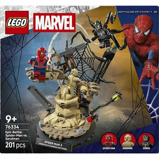 LEGO 76334 Ultieme strijd: Spider-Man vs Sandman