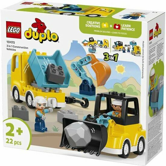 DUPLO 10475 3-in-1 Bouwvoertuigen