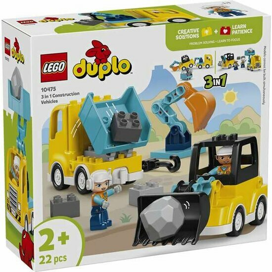 DUPLO 10475 3-in-1 Bouwvoertuigen