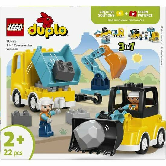 DUPLO 10475 3-in-1 Bouwvoertuigen