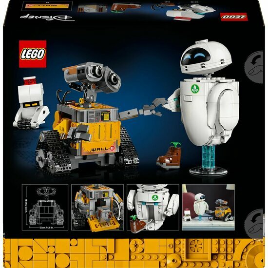 LEGO 43279 WALL-E en EVE