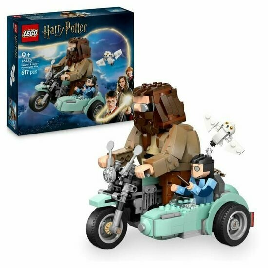 LEGO 76443 Hagrid en Harry's rit op de motor