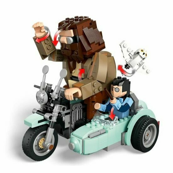 LEGO 76443 Hagrid en Harry's rit op de motor