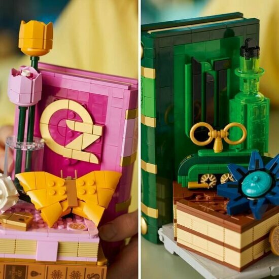 LEGO 75691 Glinda en Elphaba boekensteunen