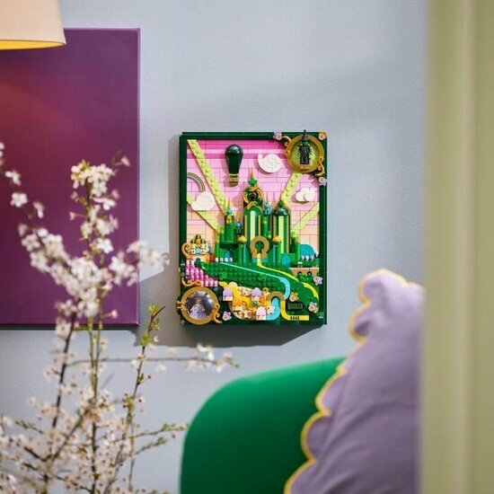 LEGO 75685 Emerald City muurkunst