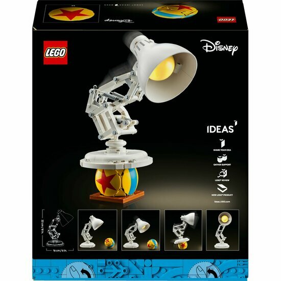 LEGO 21357 Disney Pixar Luxo Jr.