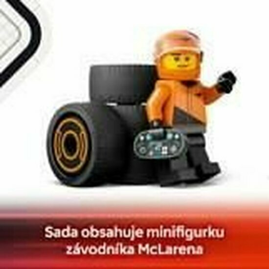 LEGO 60442 F1 coureur met McLaren racewagen