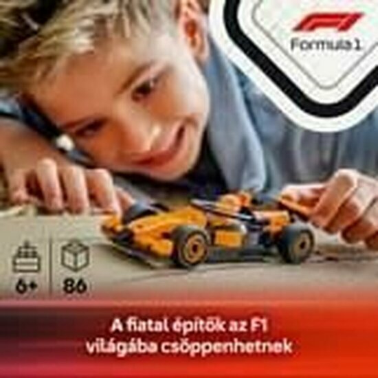 LEGO 60442 F1 coureur met McLaren racewagen
