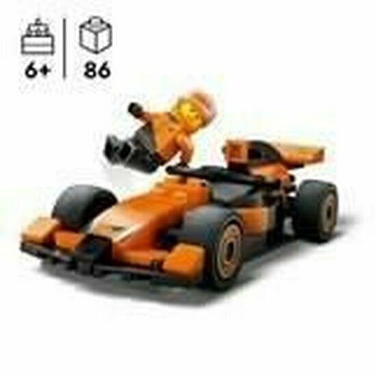 LEGO 60442 F1 coureur met McLaren racewagen