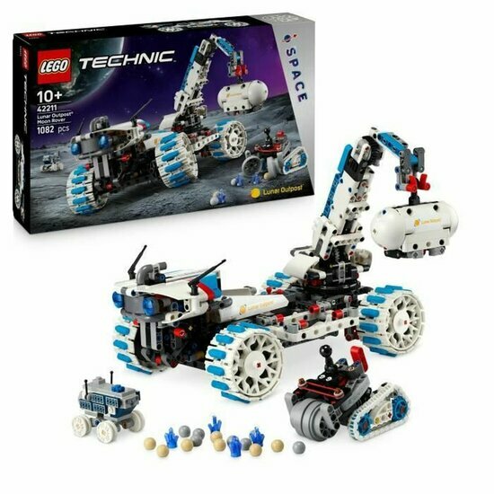 LEGO 42211 Lunar Outpost maanrover ruimtevoertuig